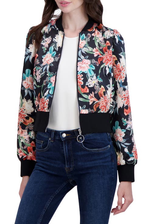 Satin Bomber Jacket