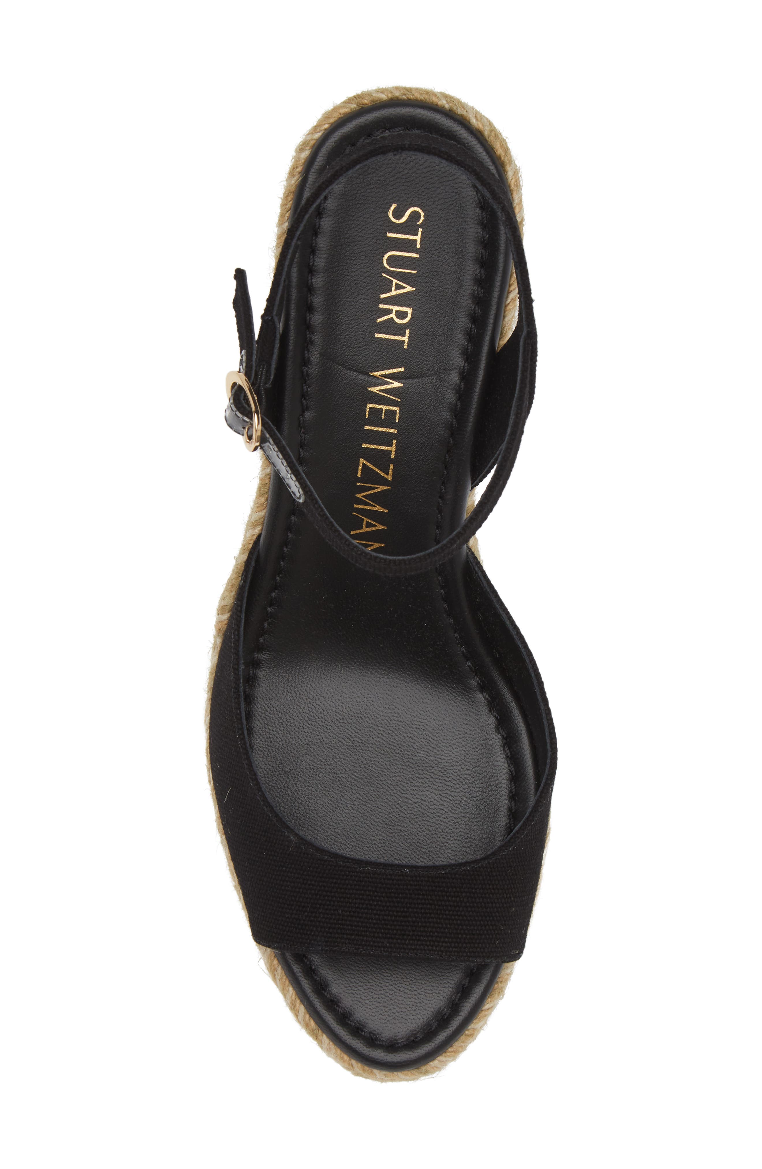 Stuart Weitzman Tia Espadrille Wedge Sandal, Alternate, color, 