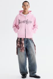 H&M Oversized Fit Zip-through Hoodie