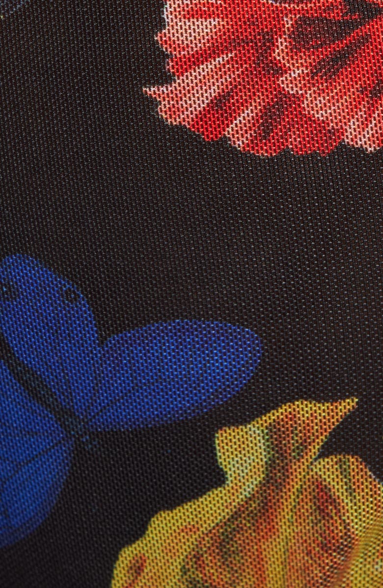 KILO BRAVA Floral Mesh Thong, Alternate, color, Botanical Garden