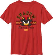 Sonic the Hedgehog Boy's Sonic the Hedgehog Shadow Ultimate Power  Graphic T-Shirt