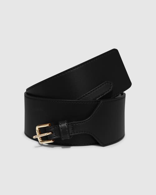 Belle & Bloom Together Again Belt In Black