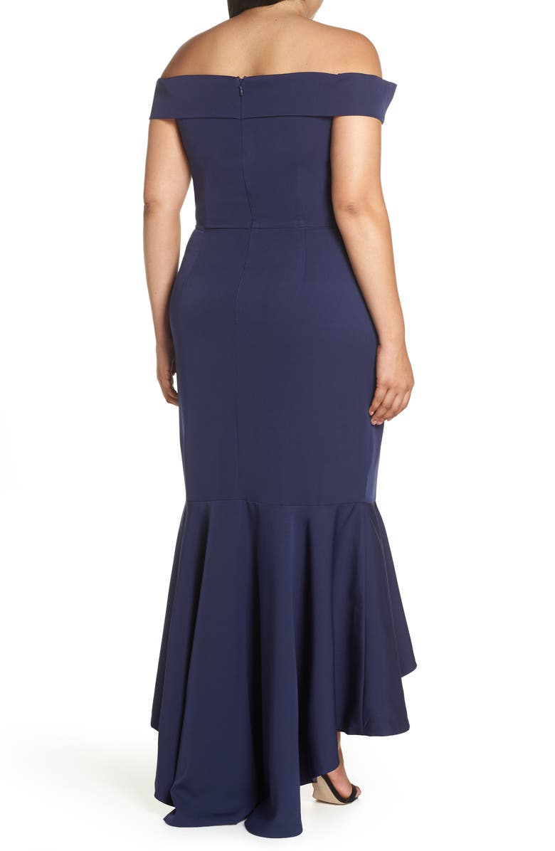 Chi Chi London Off the Shoulder Dress, Alternate, color,