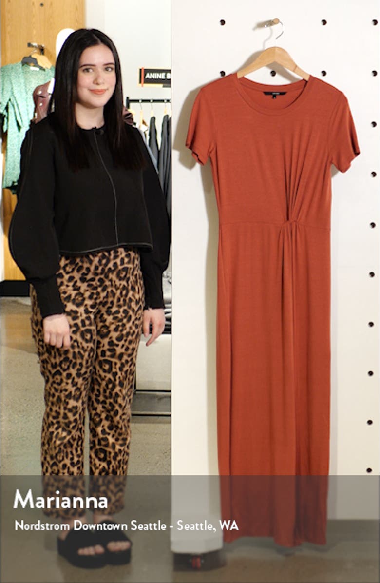 Ava Lulu Short Sleeve Maxi Dress, sales video thumbnail