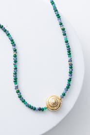 Noonday Collection Casted Snail Agate Necklace