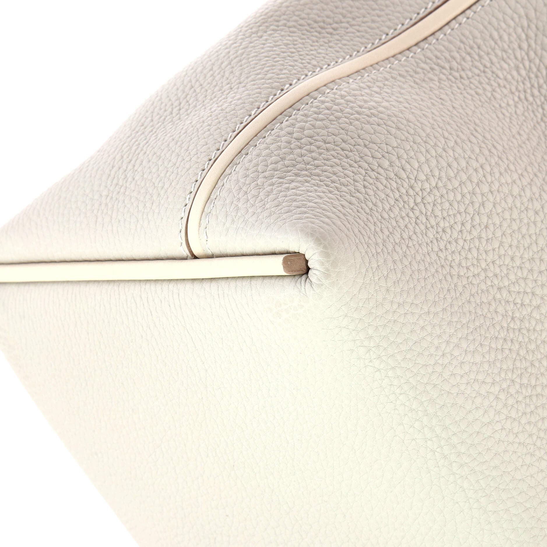 Pre-Owned Hermes 24/24 Bag Togo with Swift 35, Alternate, color, Gris Perle