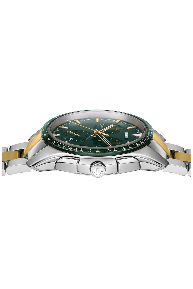 HyperChrome Chronograph Bracelet Watch, 44.9mm, Alternate, color, GREEN