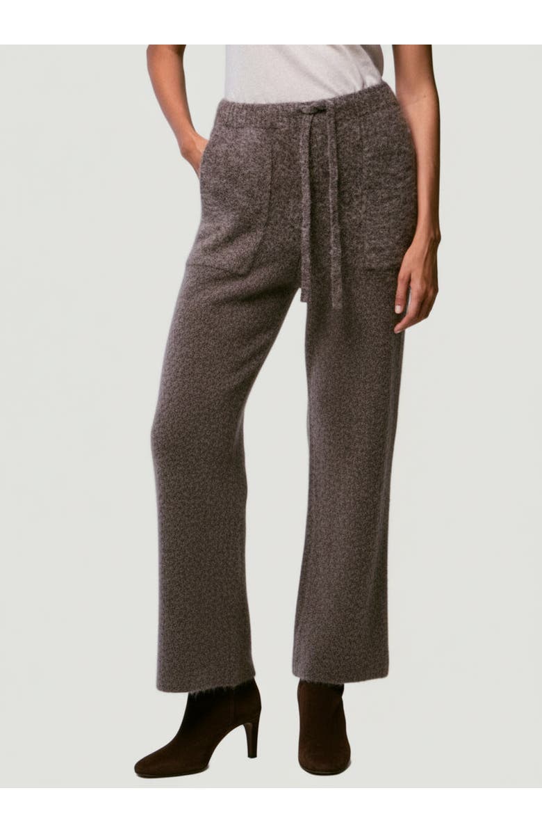 Majestic Filatures Ultra Soft Baby Alpaca Drawstring Pant, Alternate, color, Bison