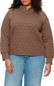 Sanctuary Quilted Popover Top