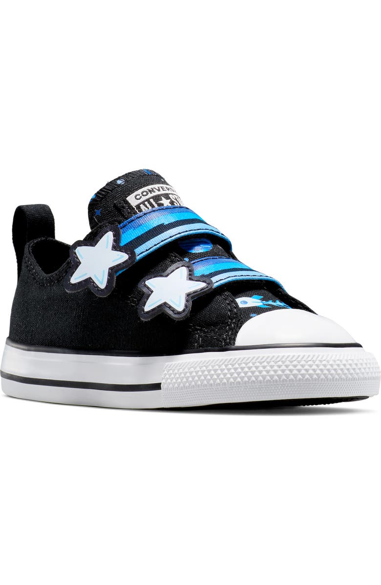 Converse Kids' Chuck Taylor<sup>®</sup> All Star<sup>®</sup> 2V Sneaker, Main, color, Black/ White/ Slacker Blue