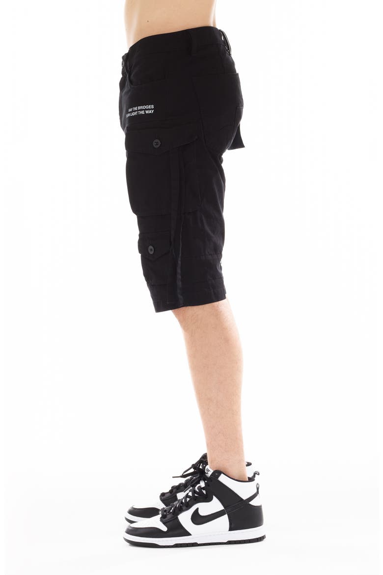 Slim Fit Cargo Shorts, Alternate, color, VINTAGE BLACK