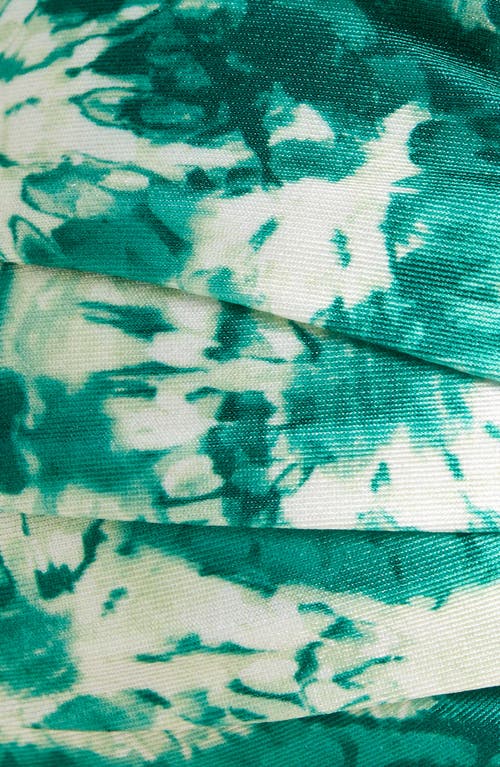 Kulani Kinis Strapless Bandeau Bikini Top In Emerald Tides