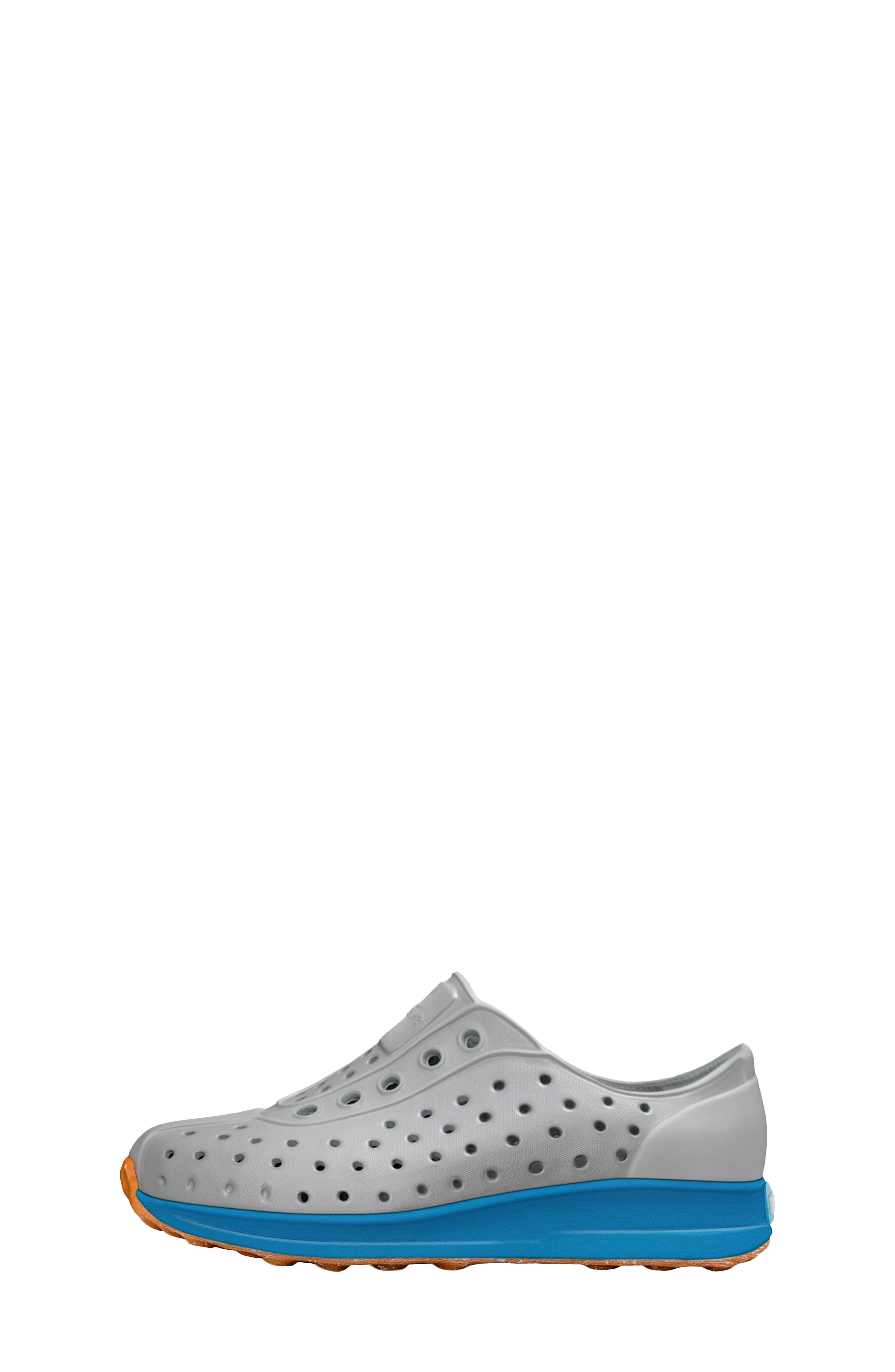 Kids' Robbie Sugarlite Slip-On Shoe, Alternate, color, PIGEON GREY/ MEGAMARINE BLUE/