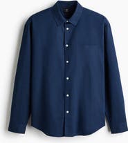 H&M Relaxed Fit Linen-blend Shirt