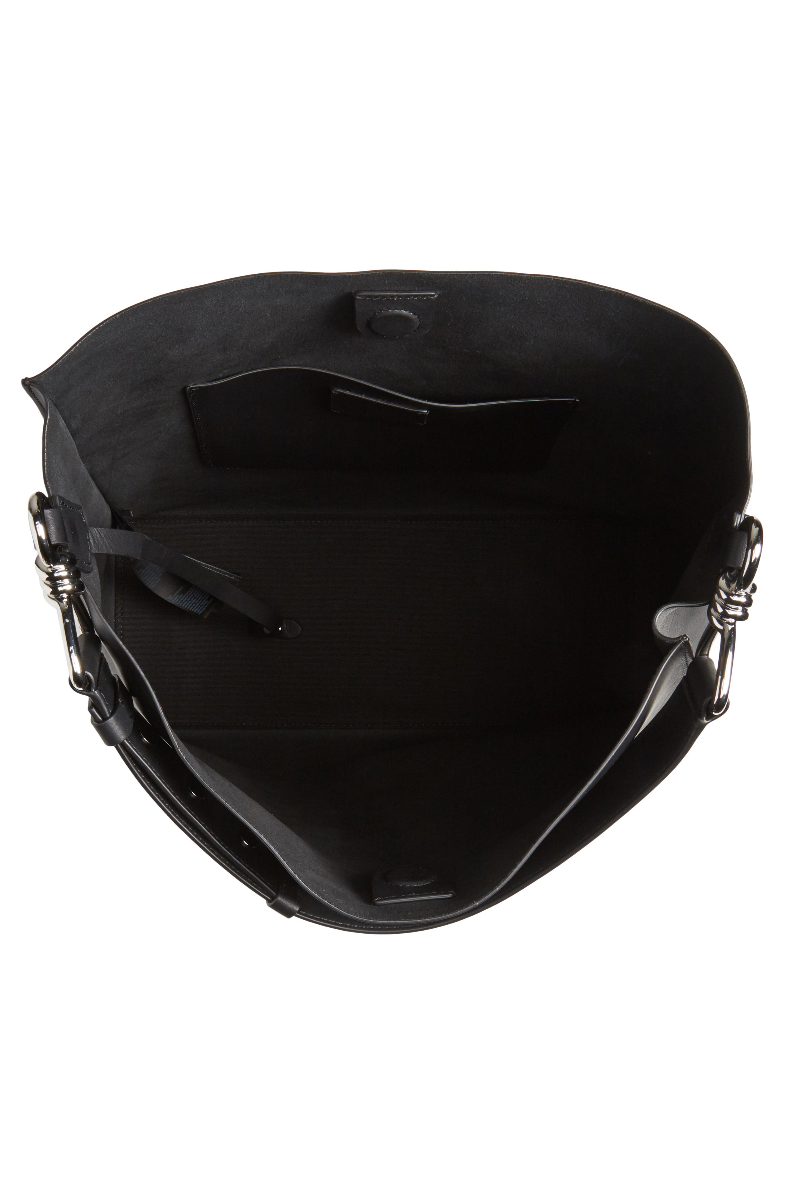 AllSaints Captain Leather Tote, Alternate, color, 