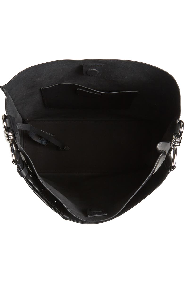 AllSaints Captain Leather Tote, Alternate, color,