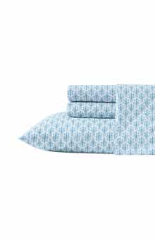 Coastal Batik Percale Cotton Sheet Set