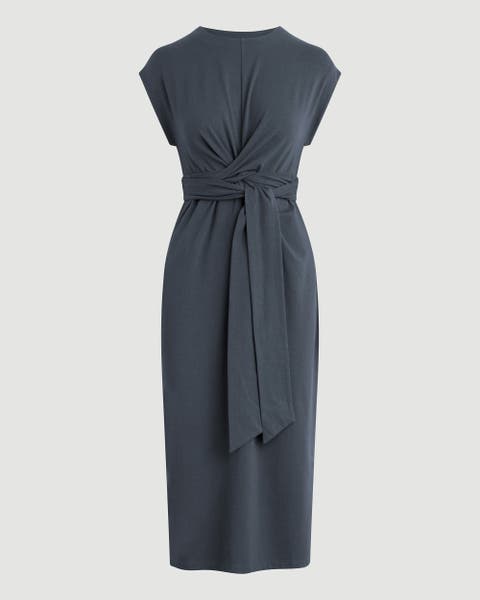 Fei Tie-Front Organic Cotton Dress