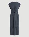 modern renewal eco tie dress Wei Tie Front Dress