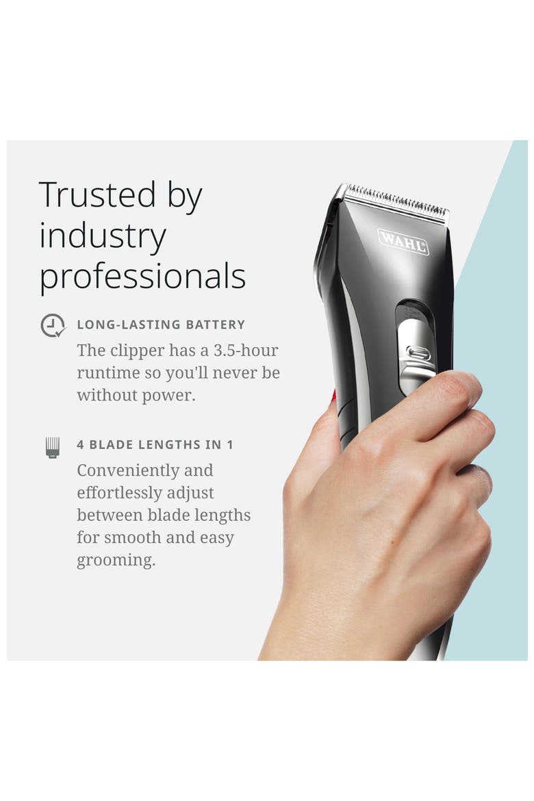 Cordless grooming clipper, Alternate, color, Black