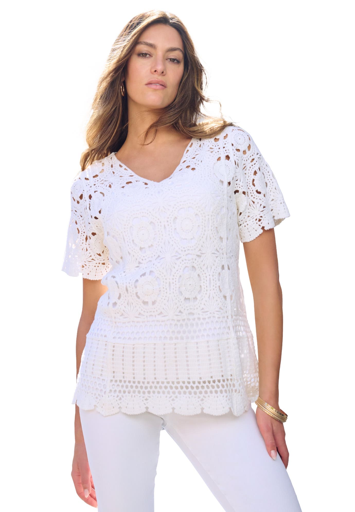 selected WHITE