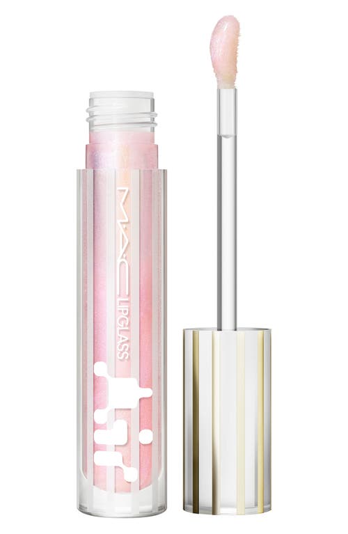Mac Cosmetics Lipglass Air Nonsticky Lip Gloss In Blue