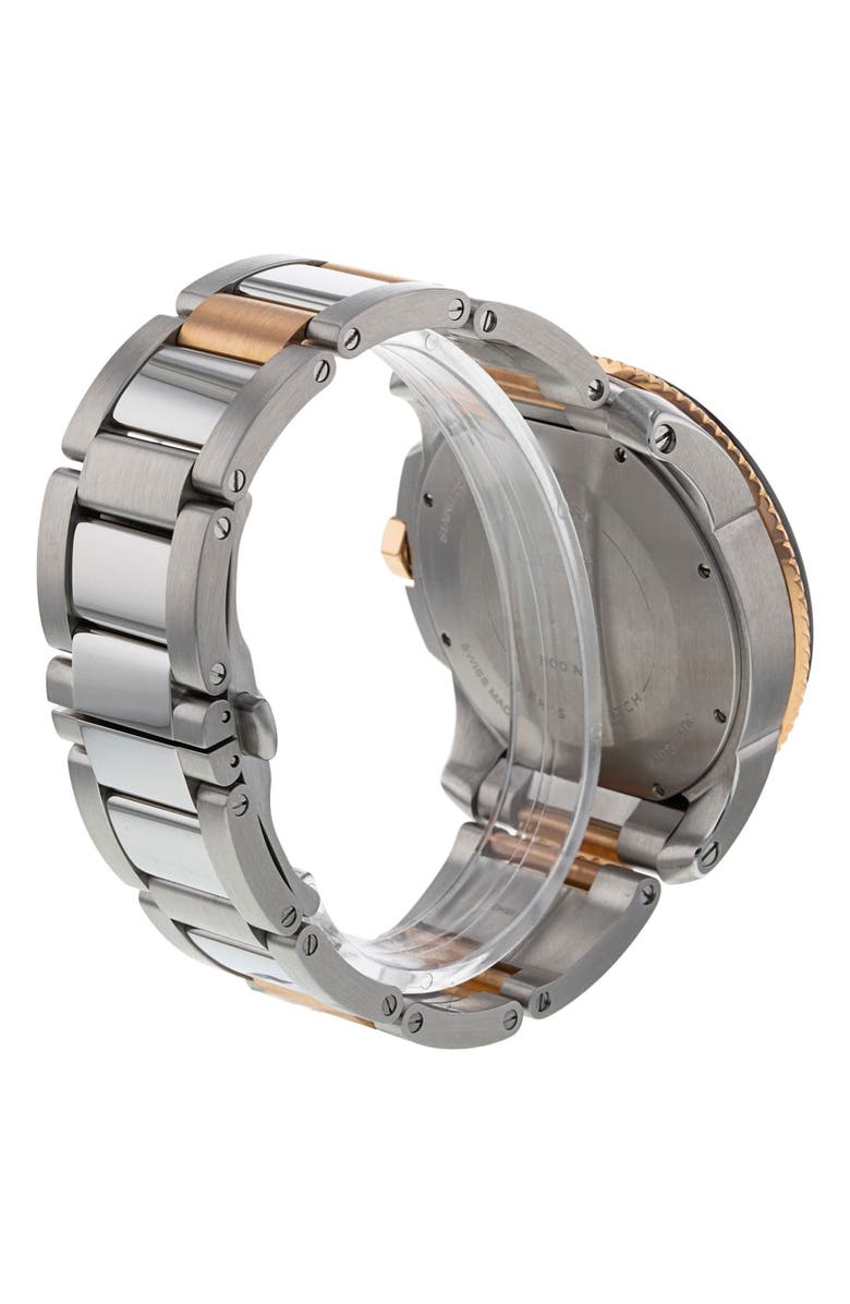 Watchfinder & Co. Preowned Calibre Water Resistant Bracelet Watch, 42mm, Alternate, color, 