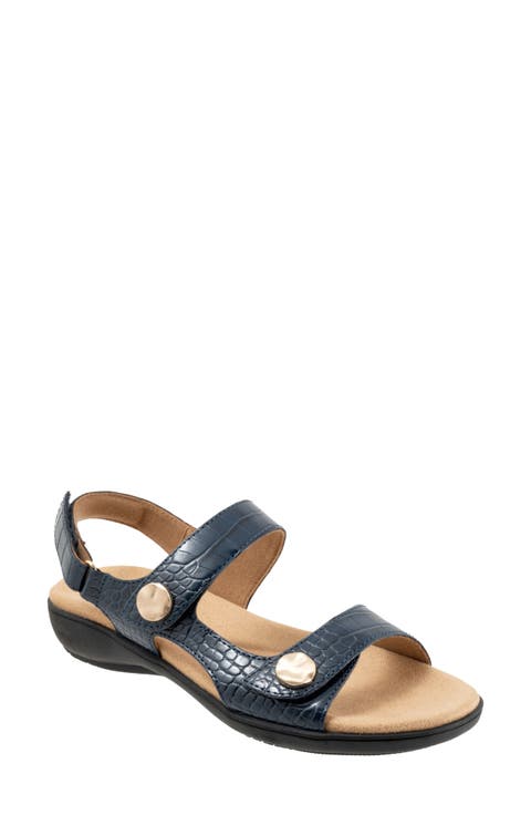 Romi Croco Slingback Sandal (Women)