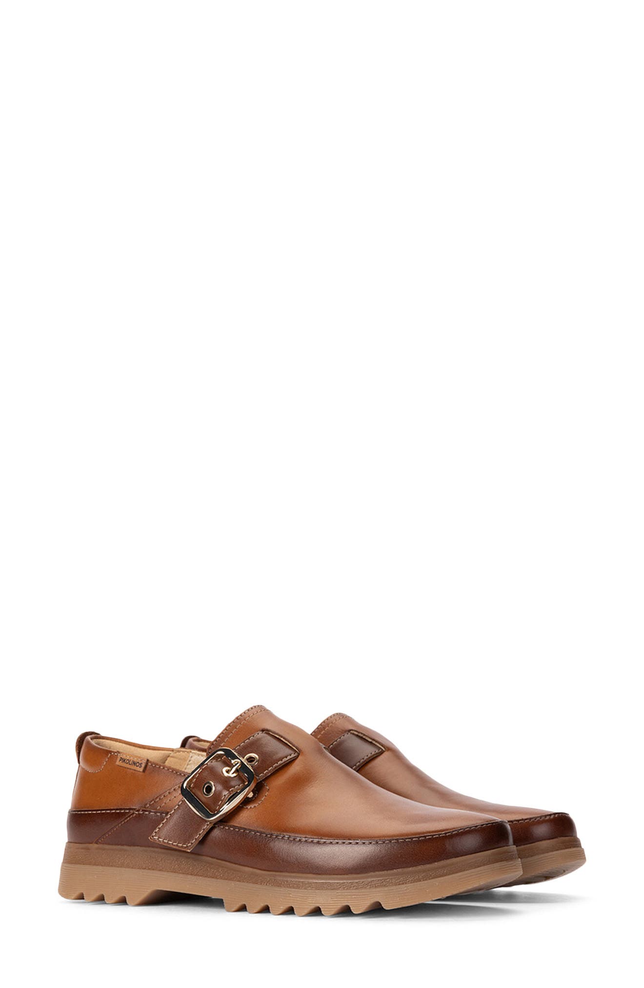 Vigo Leather Slip-On, Main, color, BRANDY