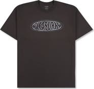 PLEASURES Sandblast Logo Graphic T-Shirt