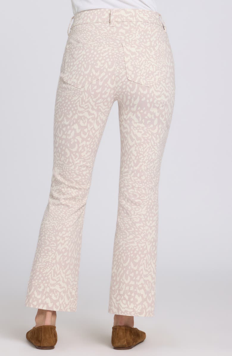 NYDJ Billie Print High Waist Ankle Mini Bootcut Jeans, Alternate, color,