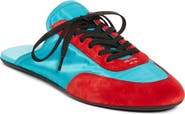 Prada Lace-Up Sneaker Mule