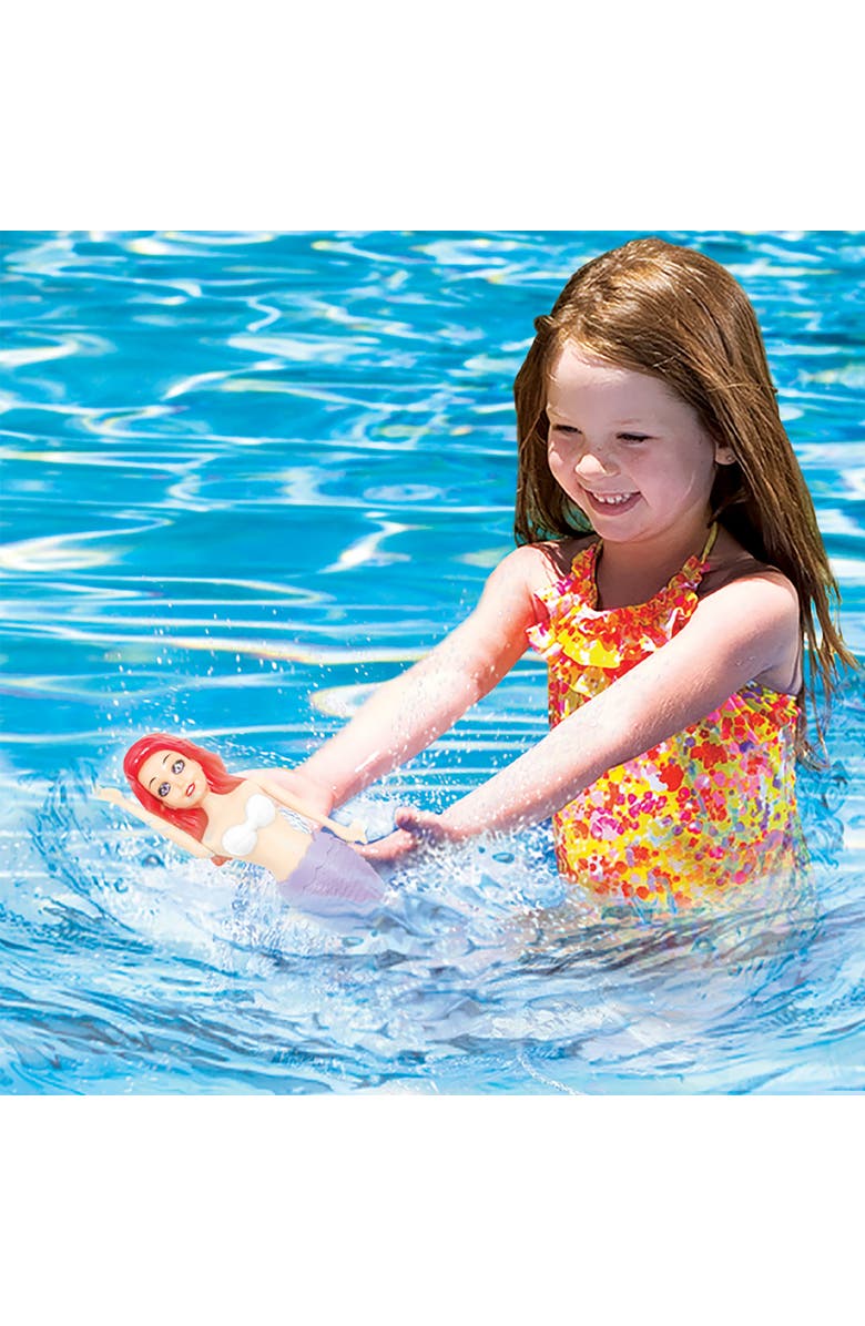 Banzai 3 Piece Splash 'N Go Mermaid Pool Toy Dive Set, Alternate, color, Multicolored