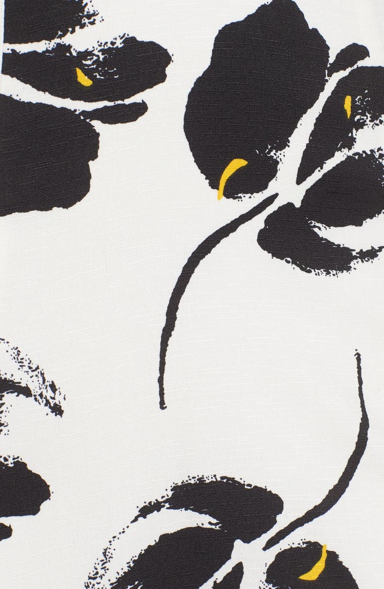 All in Favor Floral Print Miniskirt, Alternate, color,