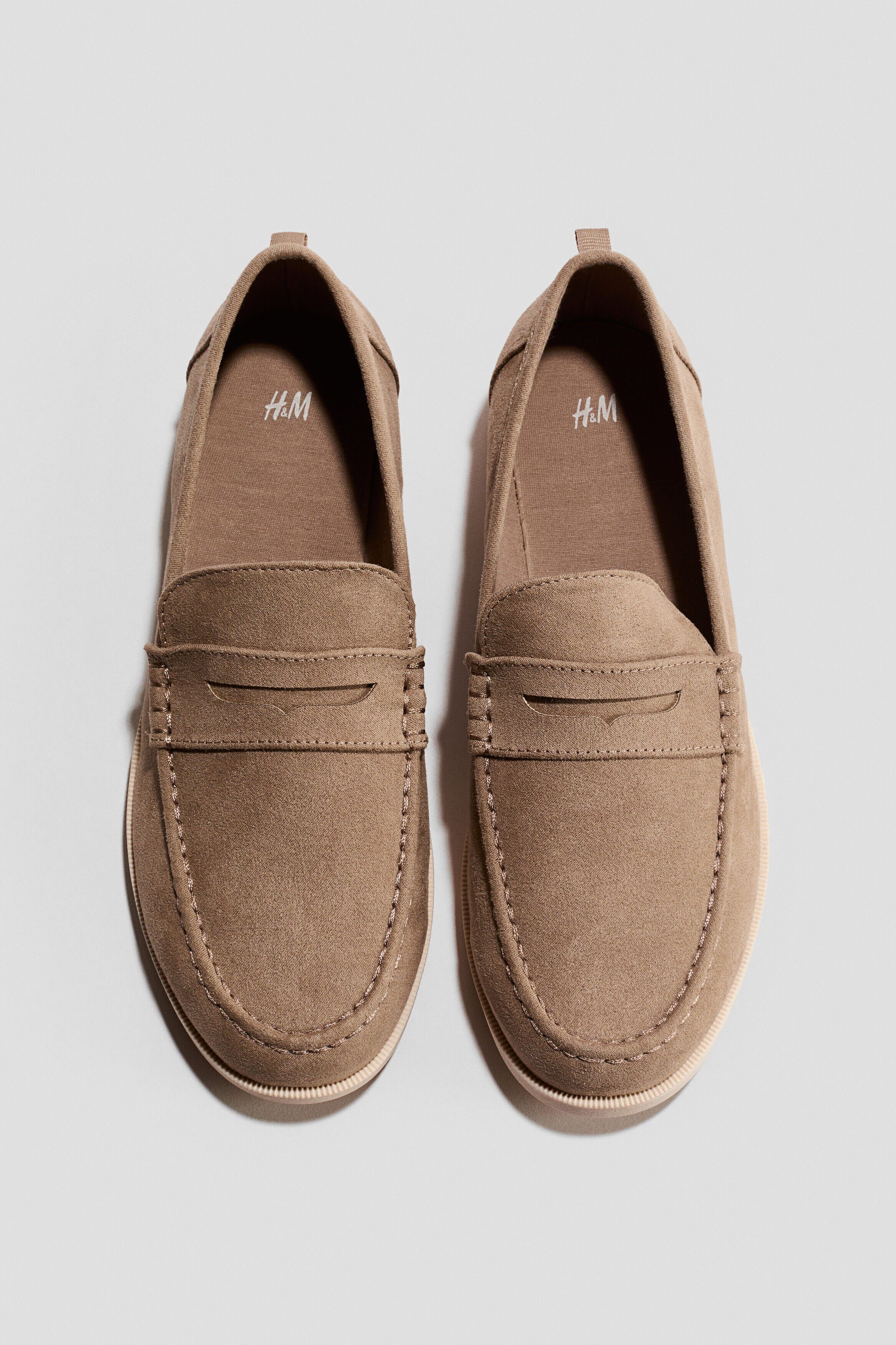 Loafers, Alternate, color, Dark beige