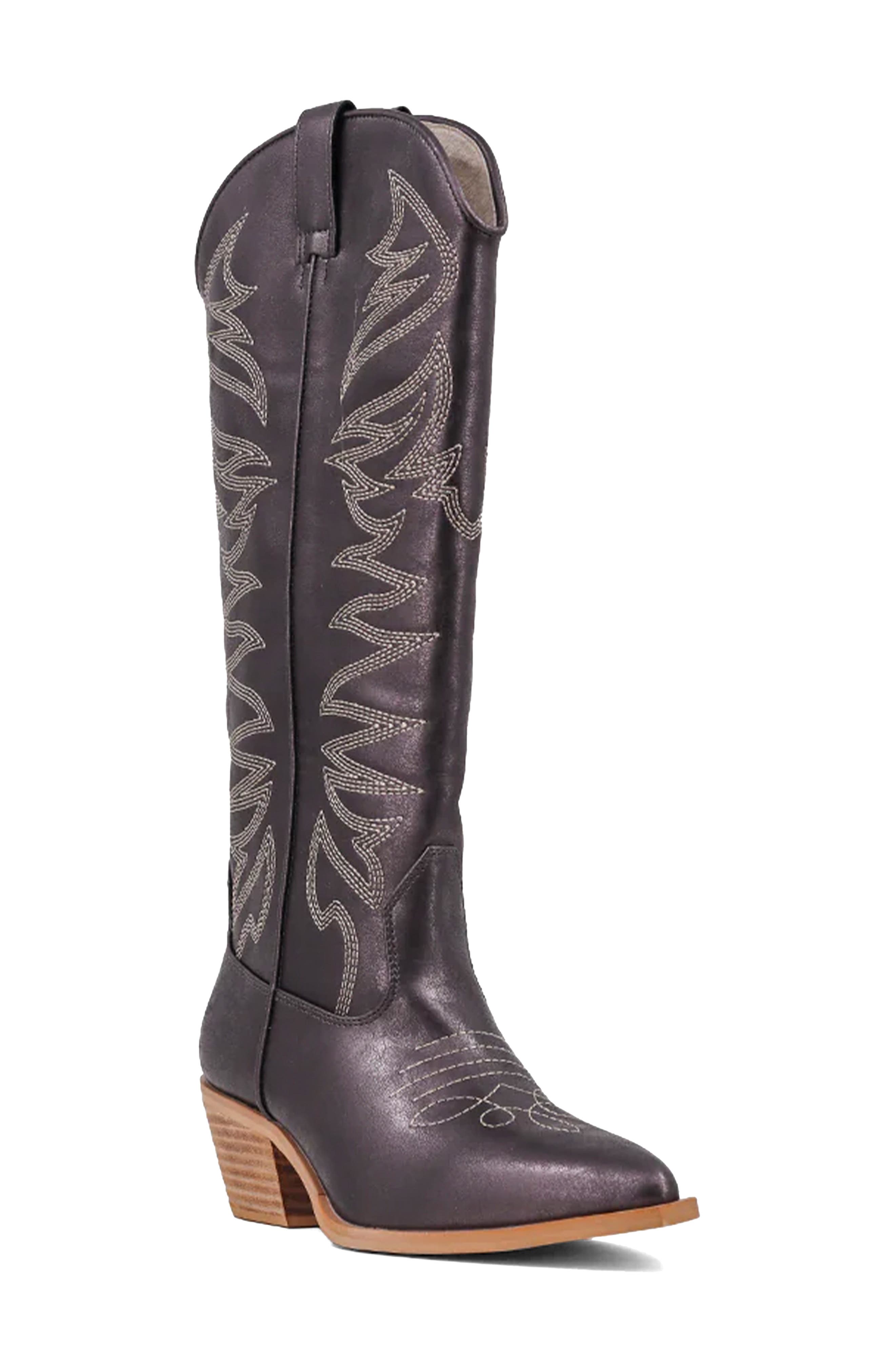 SHUSHOP Zerena Western Boot