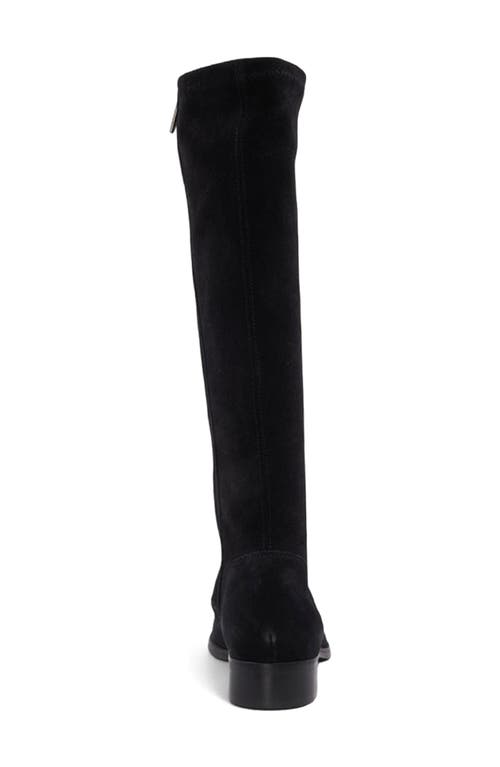 Aquatalia Sabrena Water Resistant Knee High Boot In Black