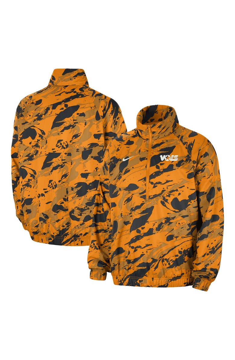 Nike Men's Nike  Tennessee Orange Tennessee Volunteers Anorak Half-Zip Jacket, Main, color, 