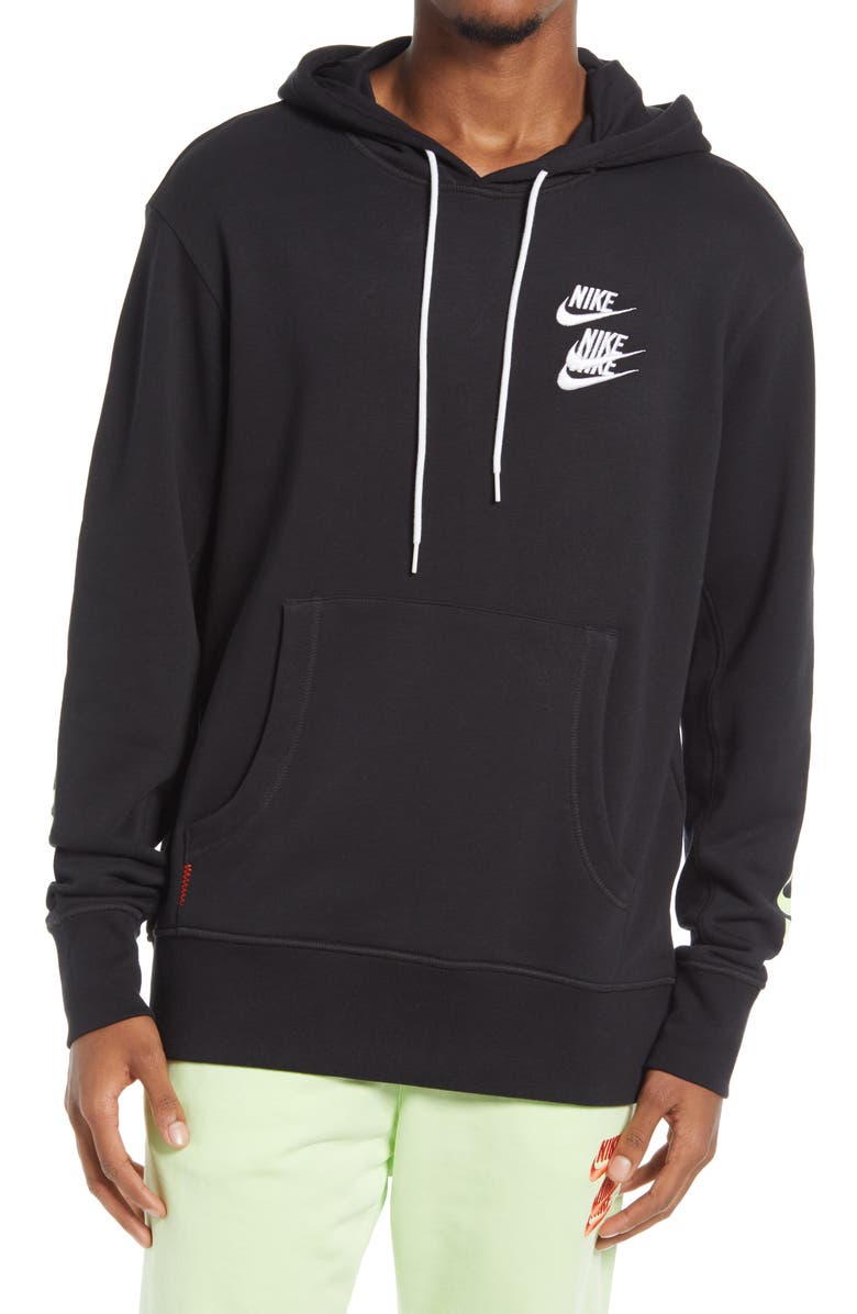 Nike Sportswear World Tour Graphic Hooded Sweatshirt, Main, color, 