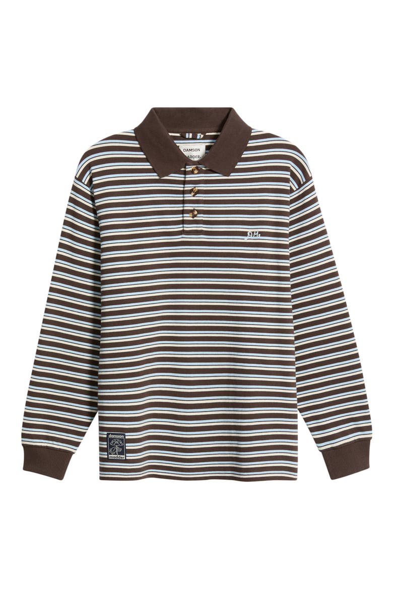 Remie Striped Rugby Shirt, Alternate, color, MULTI
