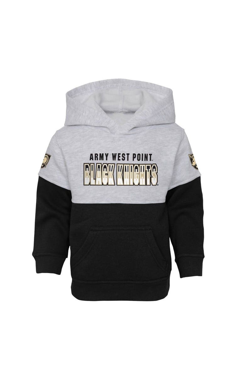Outerstuff Toddler Heather Gray/Black Army Black Knights Playmaker Pullover Hoodie & Pants Set, Alternate, color, 