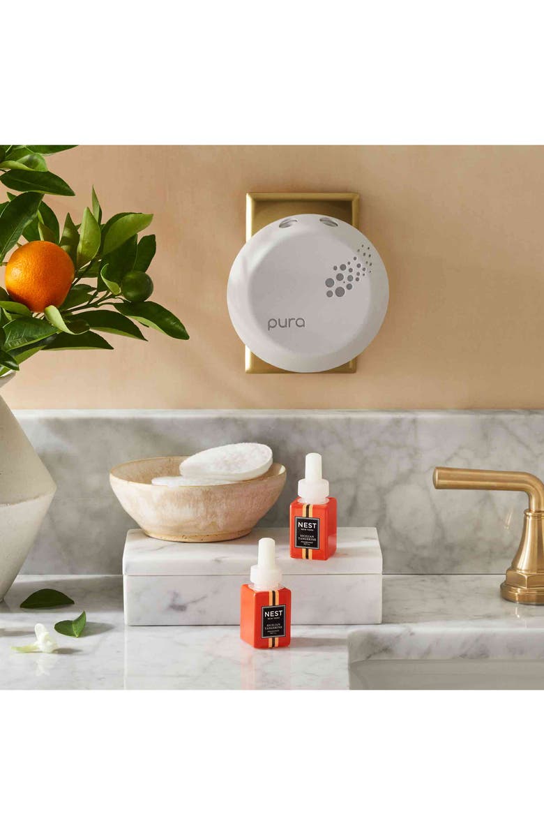 NEST New York x Pura Home Fragrance Diffuser Refill Duo, Alternate, color, Sicilian Tangerine