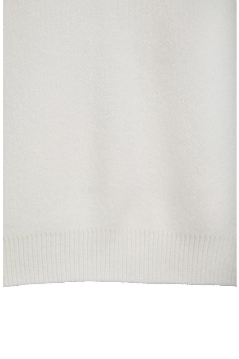 Cotton Sweater Vest, Alternate, color, WHITE