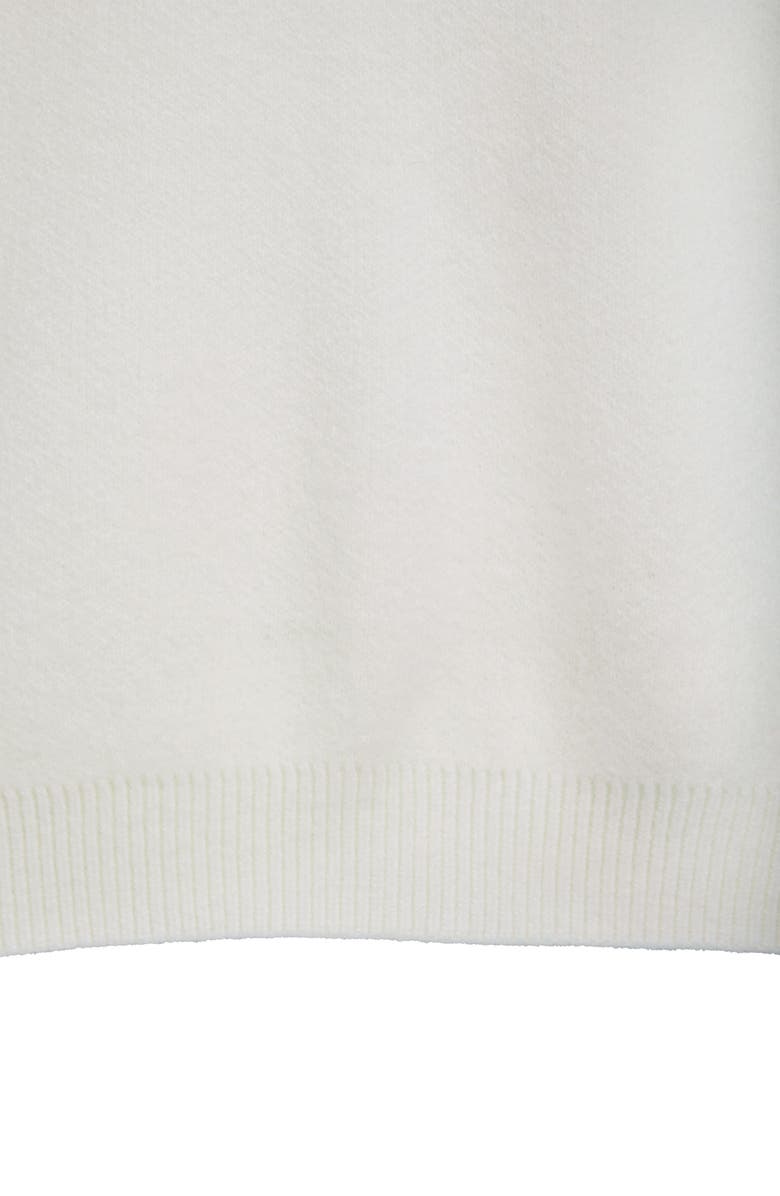 SAACHI Cotton Sweater Vest, Alternate, color, White