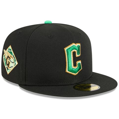 Men's New Era  Black Cleveland Guardians 2026 St. Patrick's Day 59FIFTY Fitted Hat