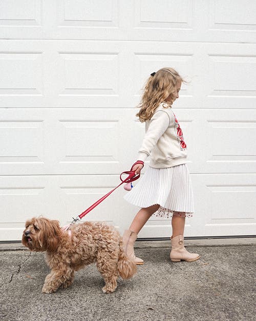 Belle & Bloom In My Heart Reversible Skirt In White