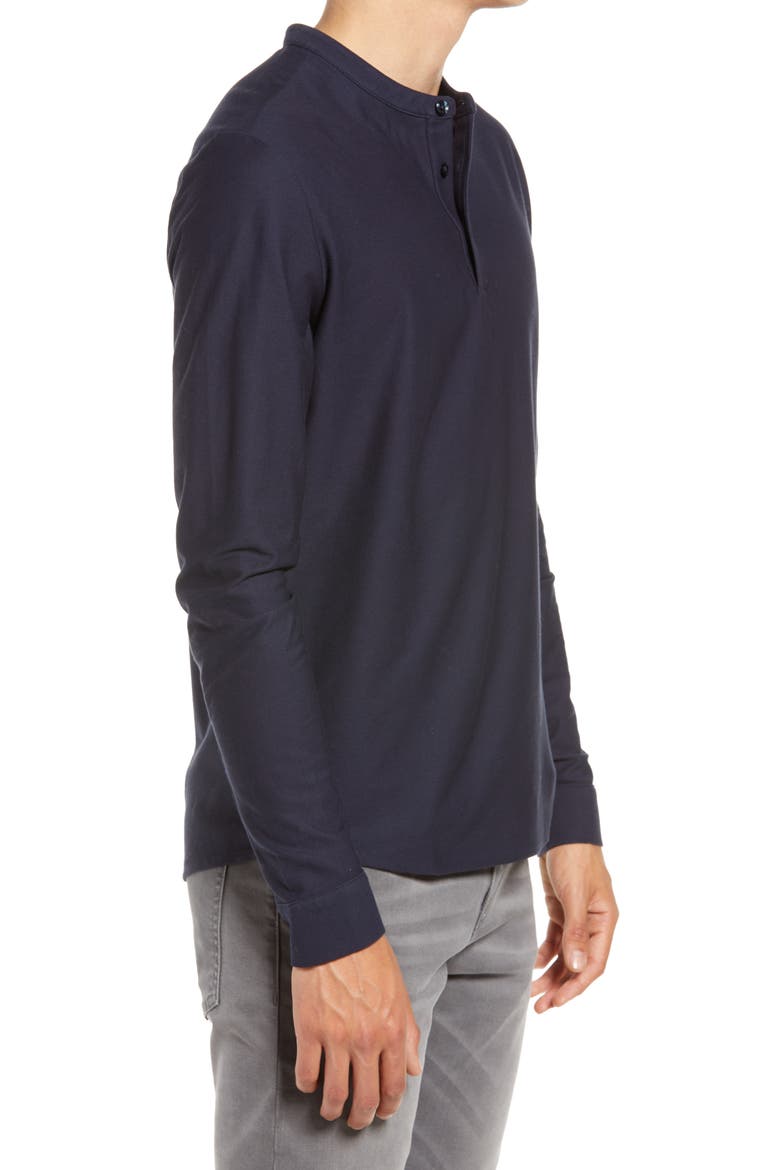 Pal Slim Fit Long Sleeve Henley, Alternate, color, NAVY