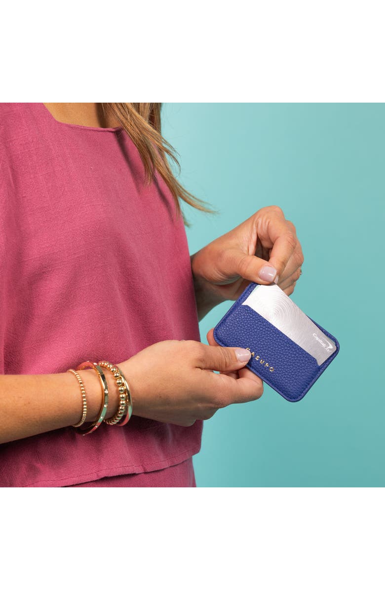 Casupo Leather Magsafe Wallet, Alternate, color, Cobalt