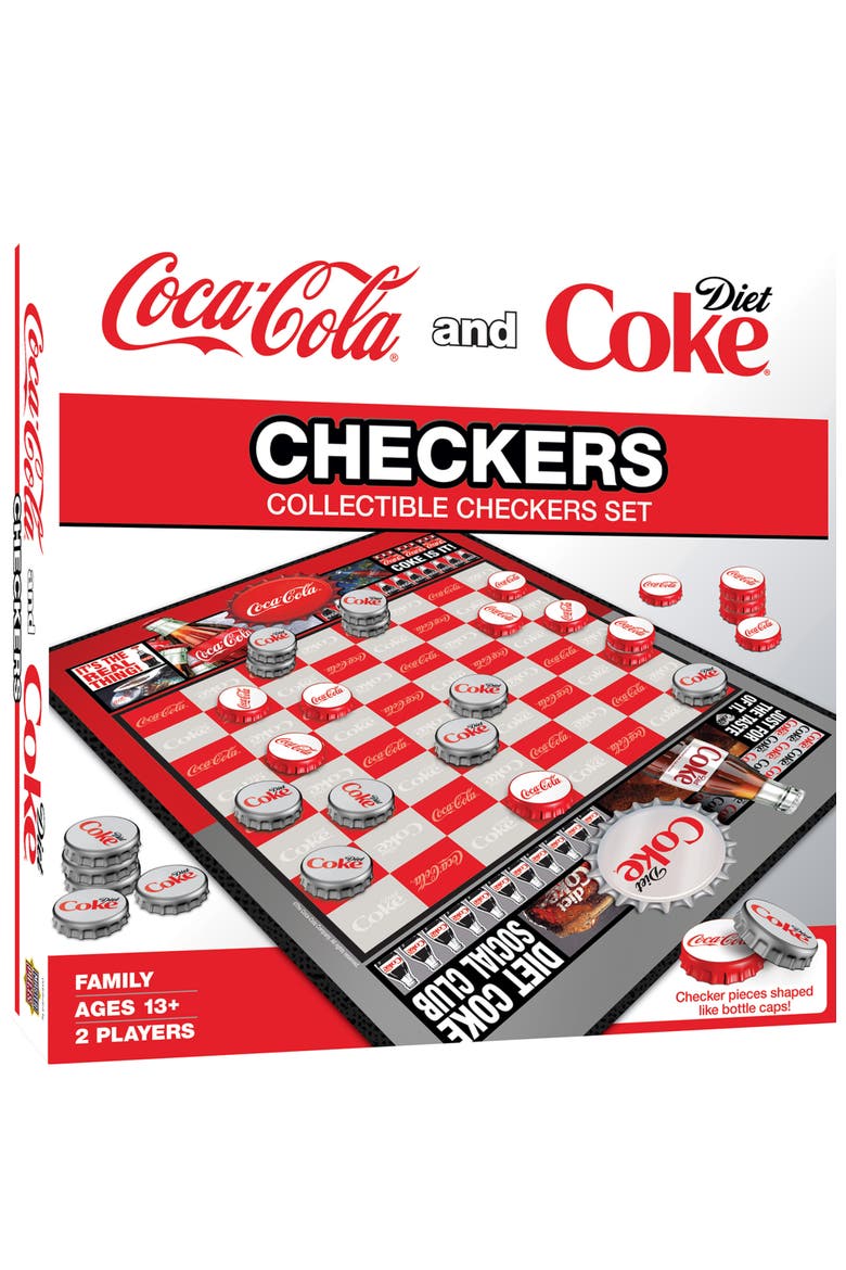 Coca-Cola and Diet Coke Checkers, Main, color, Multicolor