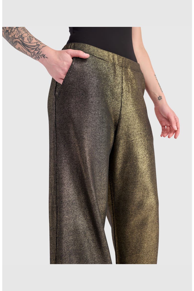 Inferno Straight Pants, Alternate, color, Gold